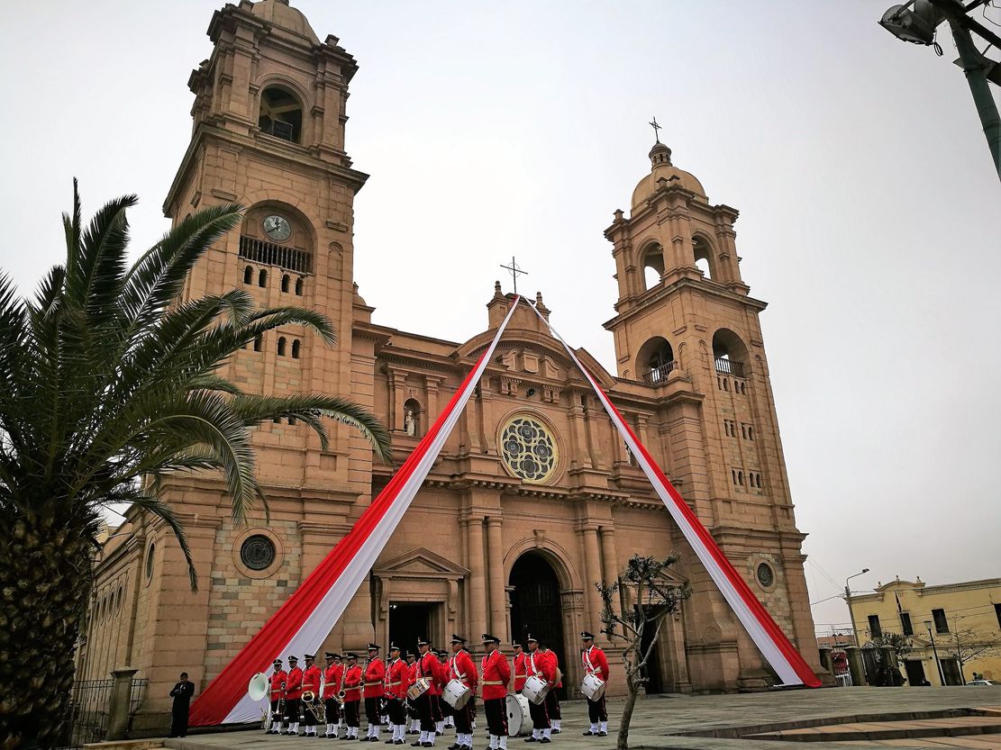 Catedral de Tacna ubicada en Paseo Cívico